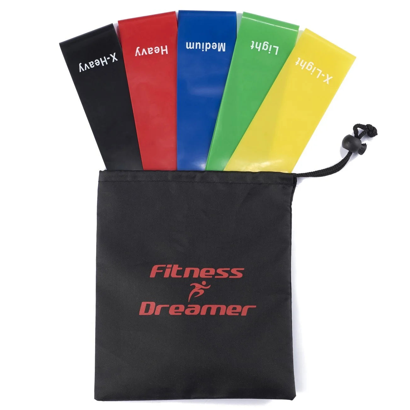 Bandas De Resistencia, Bandas De Bucle Para Ejercicio Y Bandas De Entrenamiento Por Juego De 5, Bandas De Fitness De 12 In. Para Entrenamiento O Terapia Física - Mejora La Movilidad Y La Fuerza