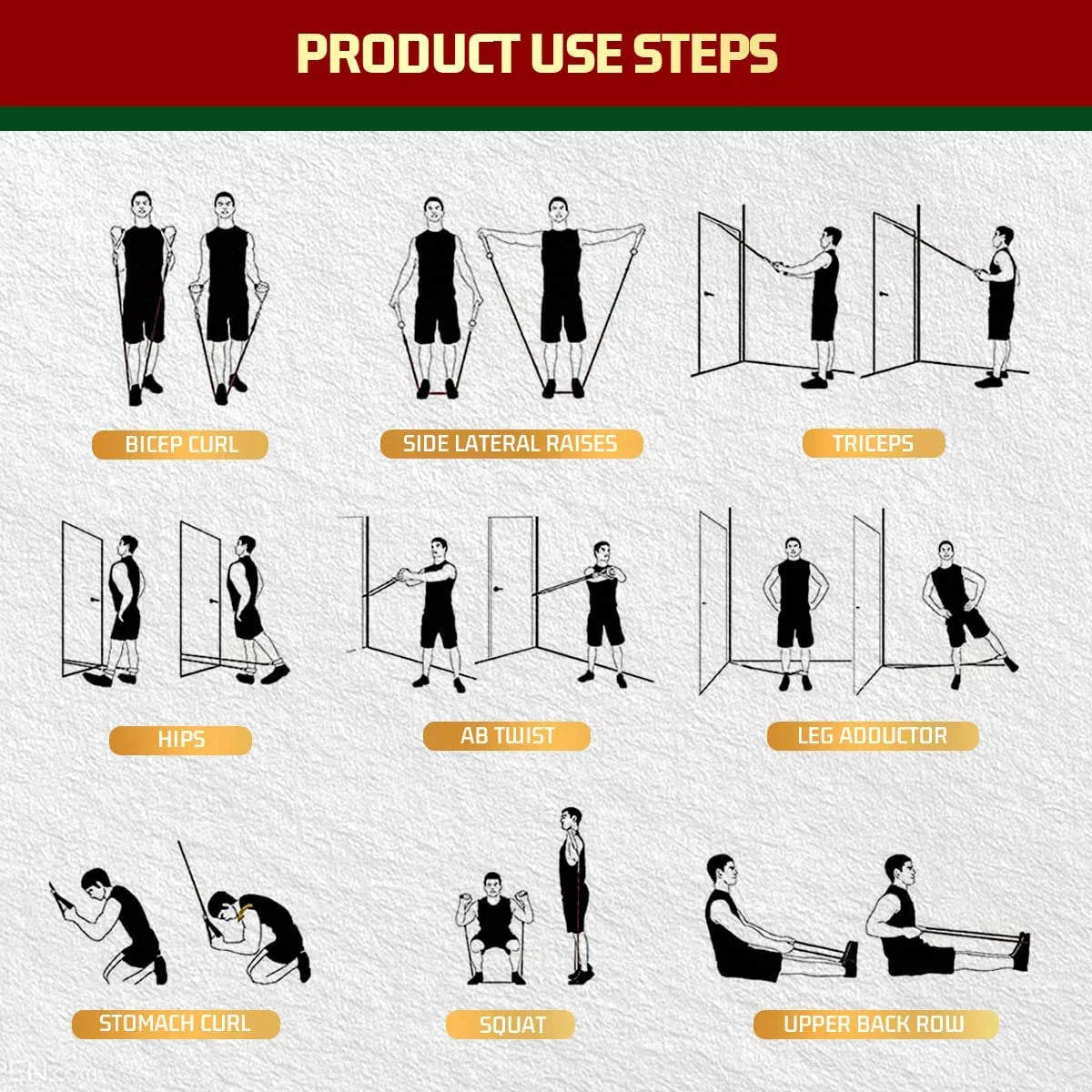 Bandas De Resistencia, Bandas De Ejercicio, Bandas De Resistencia Para Hacer Ejercicio Con Asas Para Hombre Y Mujeres, Bandas De Ejercicio Para Equipos De Entrenamiento De Fuerza En Casa