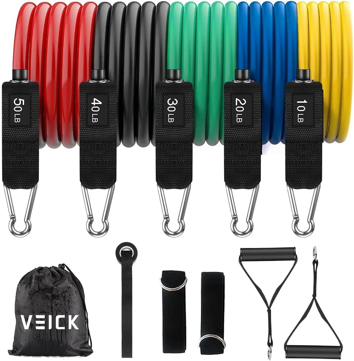 Bandas De Resistencia, Bandas De Ejercicio, Bandas De Resistencia Para Hacer Ejercicio Con Asas Para Hombre Y Mujeres, Bandas De Ejercicio Para Equipos De Entrenamiento De Fuerza En Casa